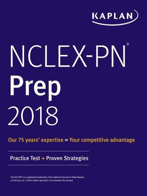 cover image of NCLEX-PN Prep 2018